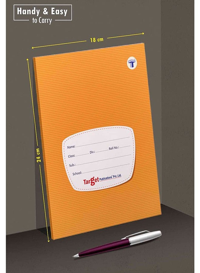 TARGET PUBLICATIONS Medium Square Maths Notebooks for Kids and Students | 172 Ruled Pages | Maths Practice Books for Children | 18 cm x 24 cm Approx | Soft Bound Cover | Pack of 4 | GSM 58 - Image 3