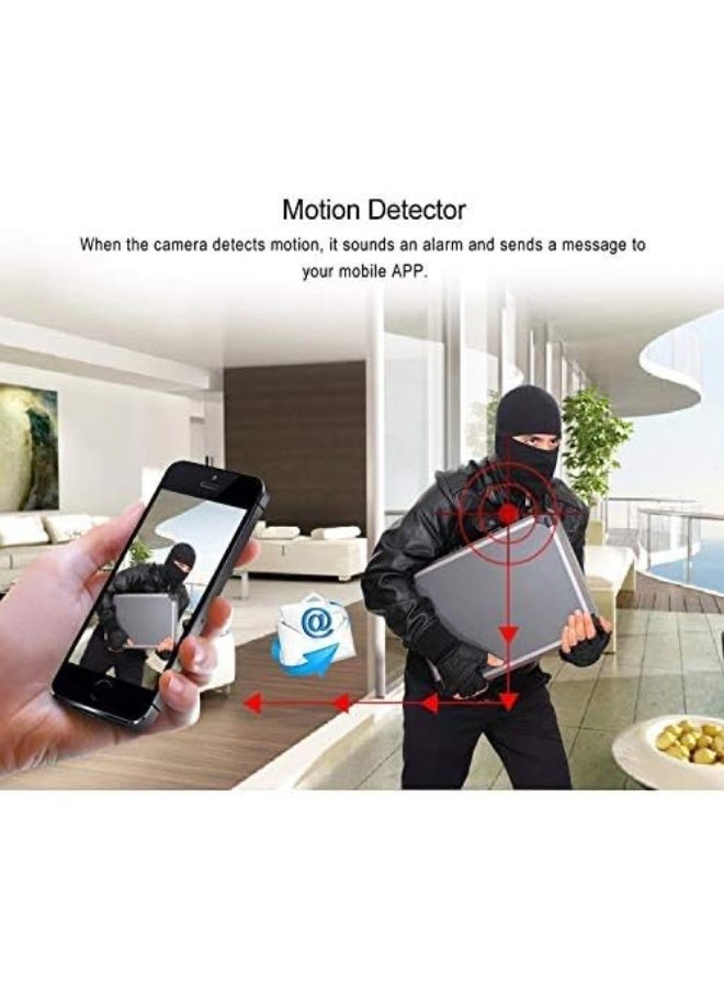 كاميرا مراقبة لاسلكية خارجية تعمل بالطاقة الشمسية – دقة HD 1080P – واي فاي – مقاومة للماء والغبار IP66 – رؤية ليلية حتى 10 أمتار – كشف حركة - Image 5