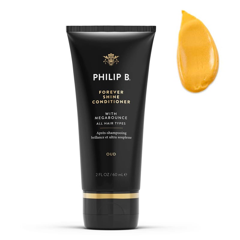 PHILIP B. Forever Shine Hair Conditioner With Notes of Pure Oud, 2 oz. (60 ml) - With Megabounce, Add Volume & Shine for Days, For All Hair Types - Image 2