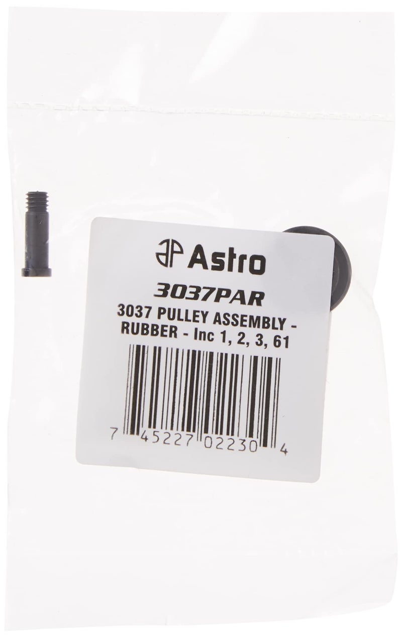 Astro Pneumatic Tool 3037Par 3037 Pulley Assembly - Rubber - Inc 1,2,3,61 - Image 4