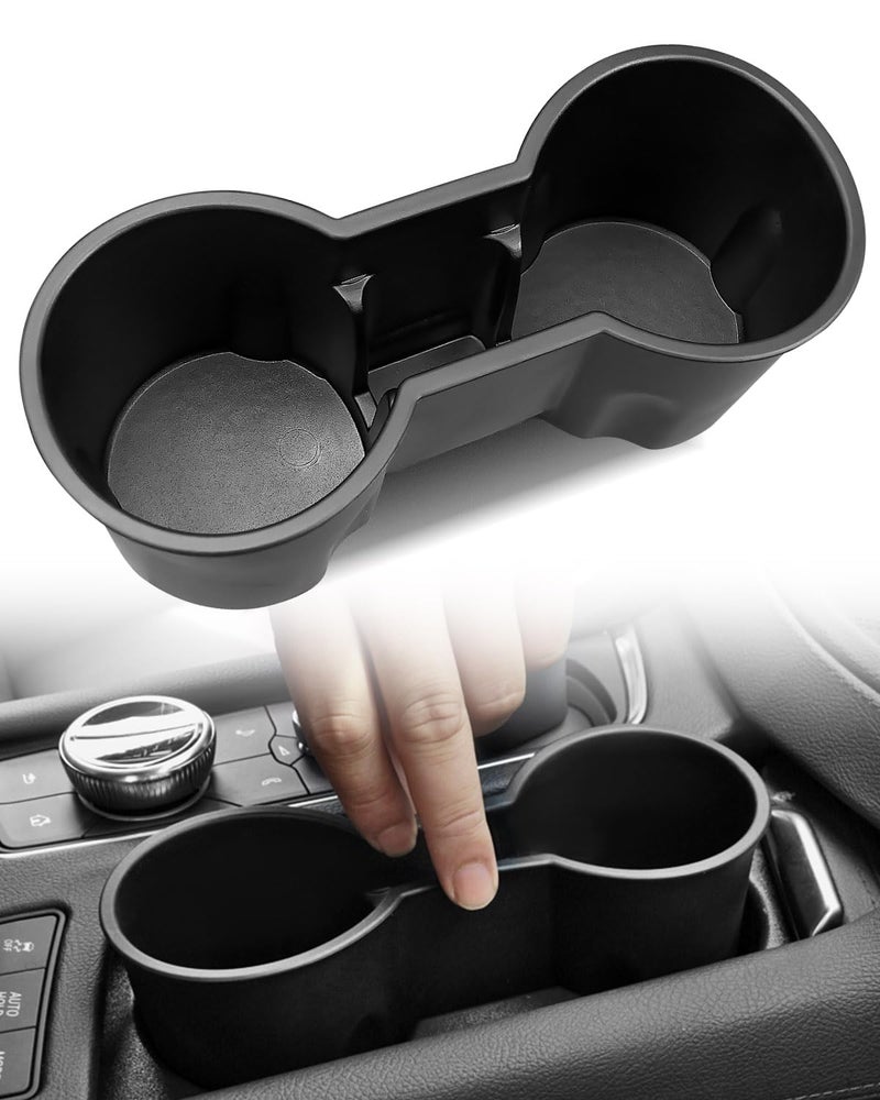 حامل أكواب السيارة مناسب لكاديلاك XT5 XT6 CT4 2020 2021 2022 2023 تصميم قابل للإزالة وسهل التنظيف