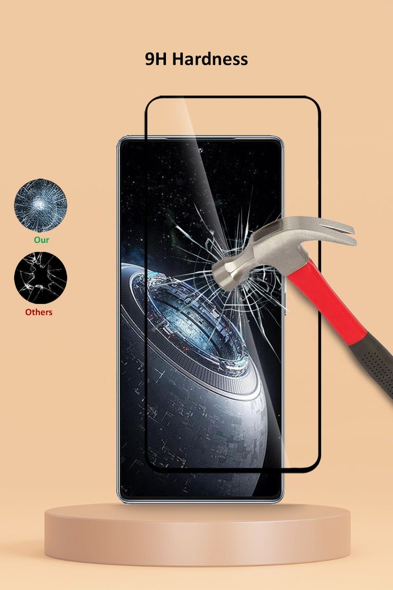 Techie واقي شاشة زجاجي مقسى عالي الدقة 9H بالكامل لجهاز إنفينيكس GT 20 برو 5G 2024 - مقاوم للخدوش، مضاد لبصمات الأصابع، وتكنولوجيا خالية من الفقاعات - Image 3