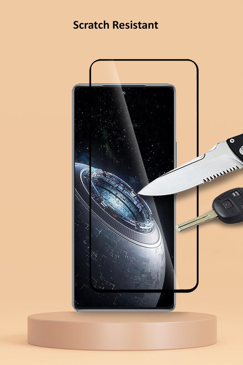 Techie واقي شاشة زجاجي مقسى عالي الدقة 9H بالكامل لجهاز إنفينيكس GT 20 برو 5G 2024 - مقاوم للخدوش، مضاد لبصمات الأصابع، وتكنولوجيا خالية من الفقاعات - Image 5