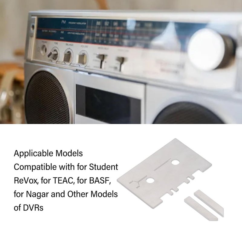 عدّاد محاذاة رأس كاسيت TEAC مجموعة أدوات توجيه ميكانيكية عالية الدقة - Image 3