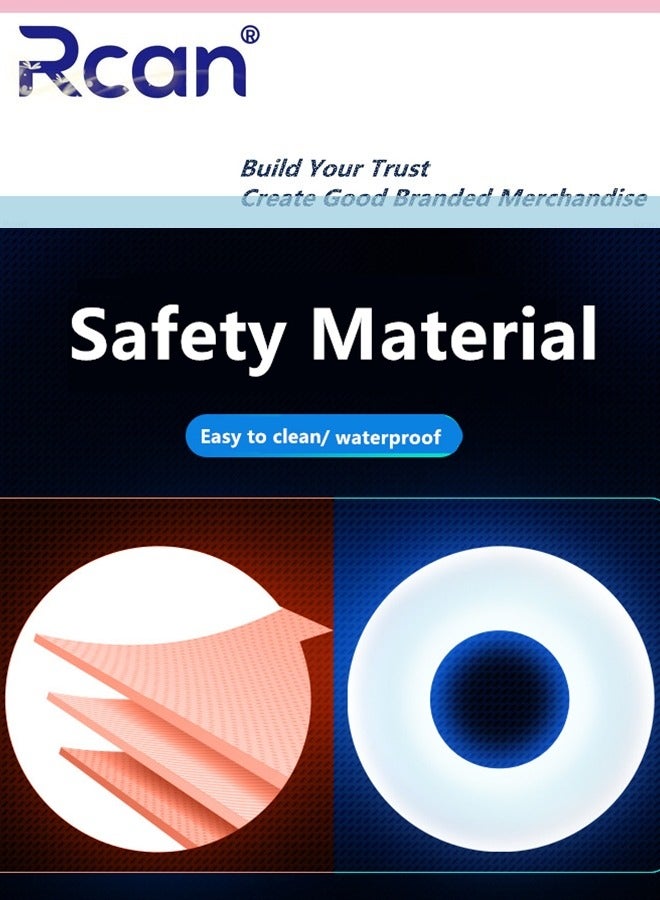 ركان حلقة رياضية مرنة للرجال من السيليكون سهلة التمدد ومقاومة للتمزق ومقاومة للتمزق وتحمل ممتد ومقاومة للماء ومقاومة للاهتراء وناعمة مناسبة للمنزل الرياضي للذكور - Image 4