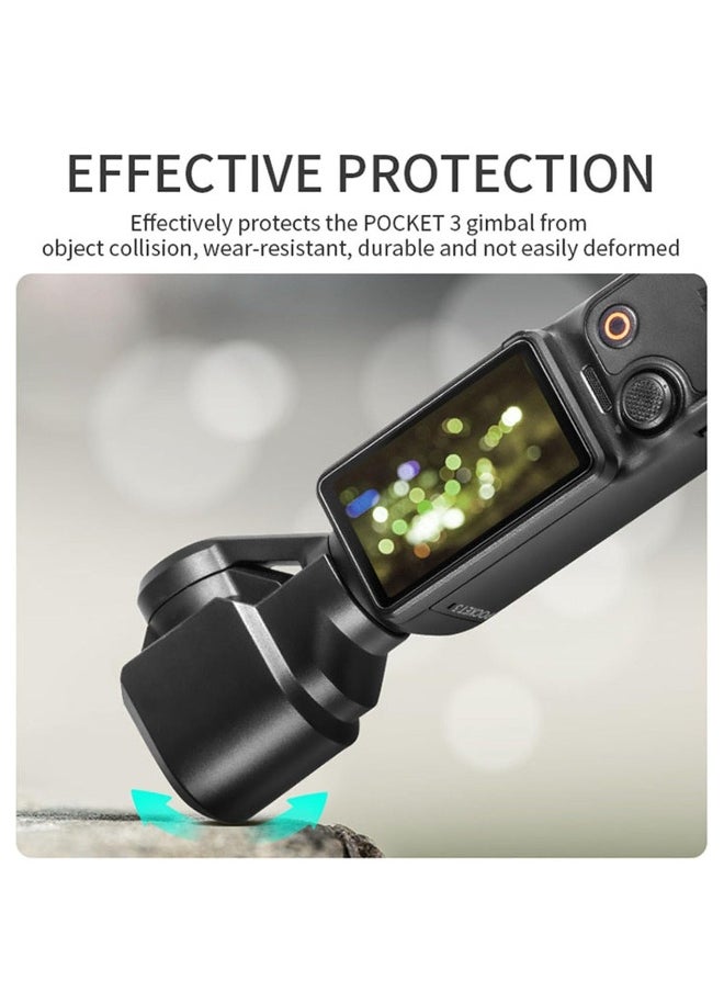 Generic Camera Sunshade for DJI Osmo Pocket 3, Gimbal Lens Hood with Protective Cover Set for DJI Osmo Pocket 3, Gimbal Camera Accessories for DJI Osmo Pocket 3, Black  - Image 5