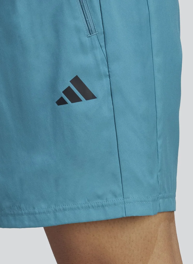 adidas شورت تدريب أساسي منسوج ترين