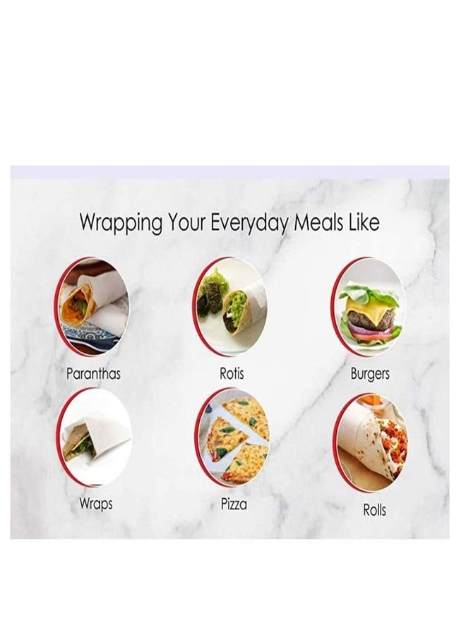 MAPPA Parchment Paper Sheets (200 Count) | Premium Non-Stick, Pre-Cut, Oven Safe & Re-heatable Butter Paper for Baking, Cooking & Bulk Food Storage - Image 4