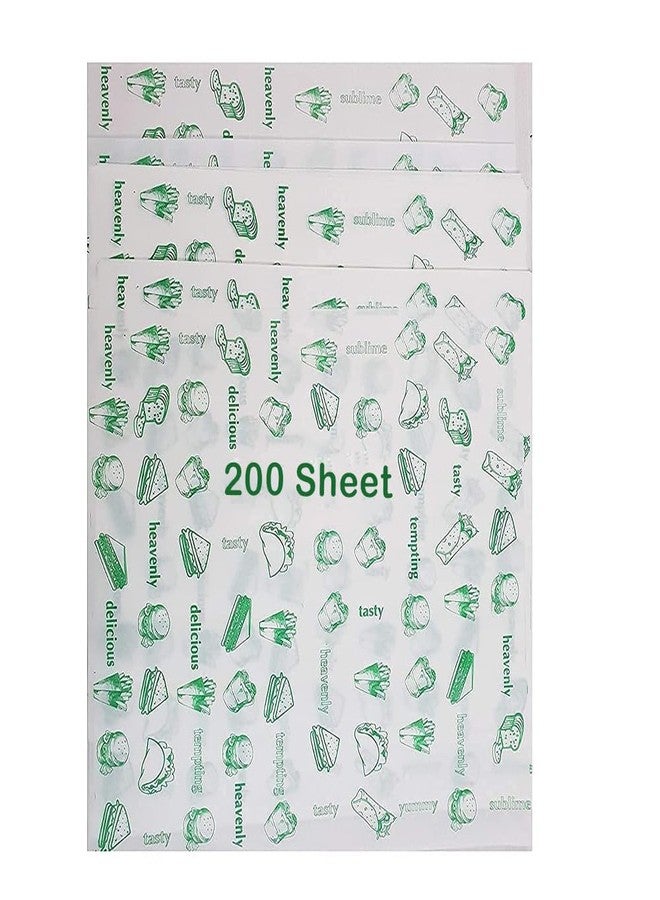 MAPPA Parchment Paper Sheets (200 Count) | Premium Non-Stick, Pre-Cut, Oven Safe & Re-heatable Butter Paper for Baking, Cooking & Bulk Food Storage - Image 1
