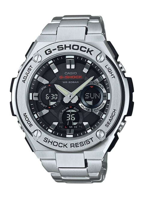 G-Shock G-Steel Analog+Digital Stainless Steel Watch GST-S110D-1A