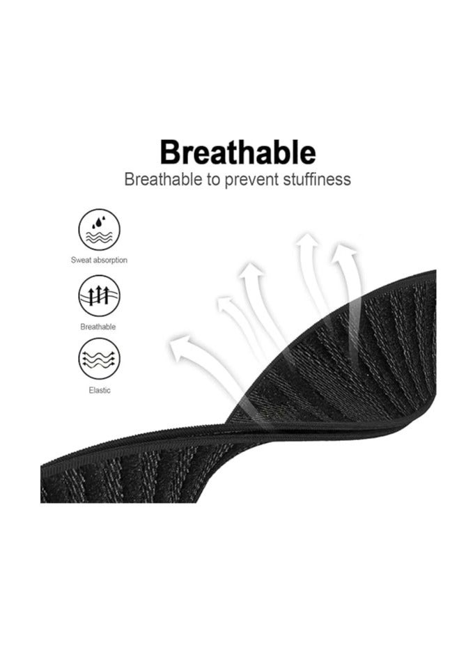 RinGinG Breathable Elastic Wristband for Whoop 5.0 – Durable adjustable woven strap with moisture-wicking nylon blend, engineered for round-the-clock wear during sleep monitoring, gym workouts, and activity tracking. Combines breathable comfort and strap adjustability for seamless band replacement. Tool-free installation. - Image 3