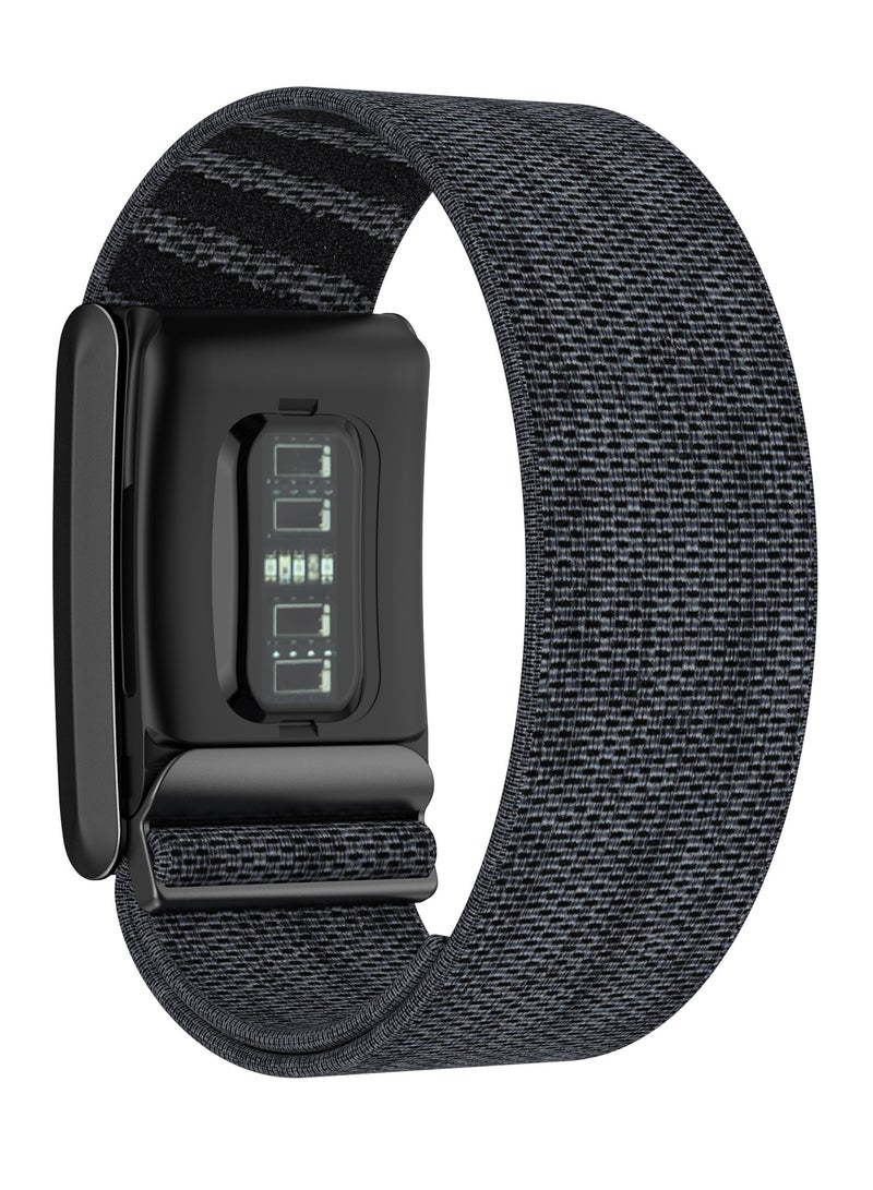 RinGinG Breathable Elastic Wristband for Whoop 5.0 – Durable adjustable woven strap with moisture-wicking nylon blend, engineered for round-the-clock wear during sleep monitoring, gym workouts, and activity tracking. Combines breathable comfort and strap adjustability for seamless band replacement. Tool-free installation. - Image 2