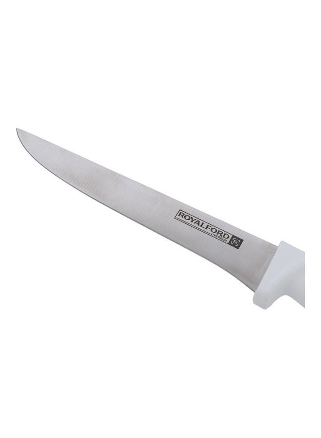 Royalford Bonning Knife With Polypropylene Handle White 27x3.5x2cm - Image 4