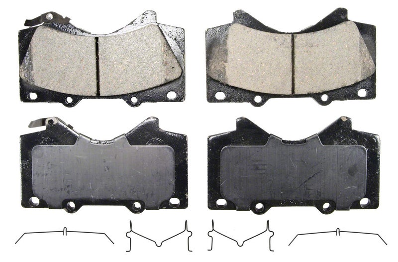 Wagner QS ZD1303 Disc Brake Pad Set Chamfered Edges for Smooth Quiet Stops Fits 20072021 Toyota Tundra