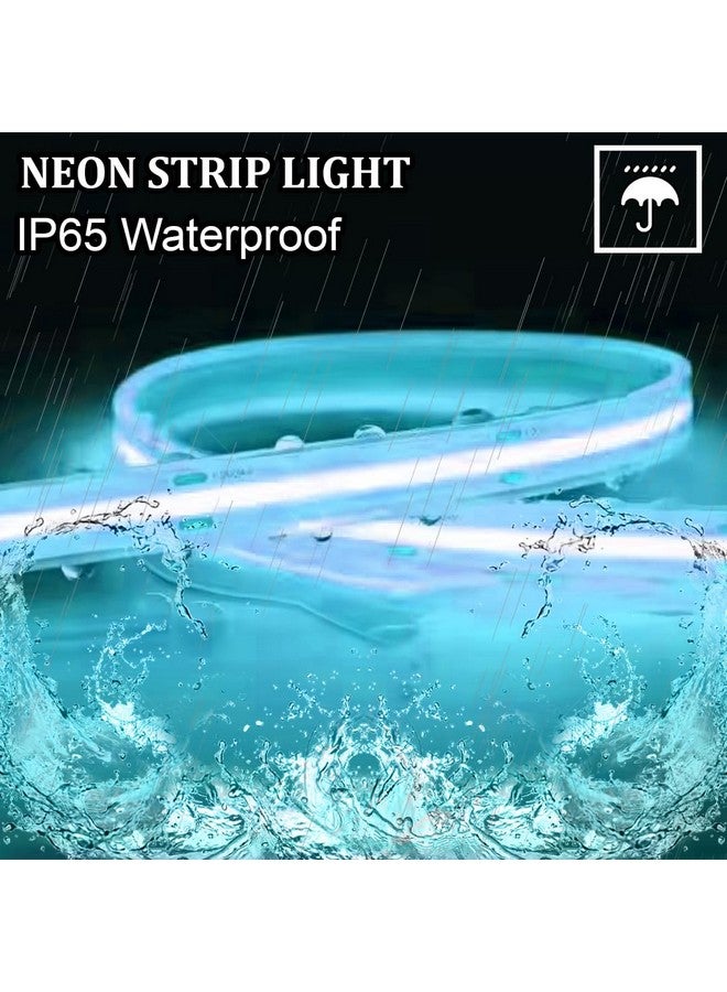 fizzytech LED Ice Blue Neon Rope Strip Light - Image 2