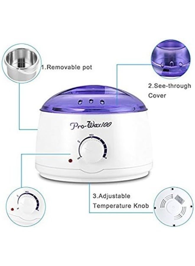 Pro Wax100 Wax Heater – Professional Electric Warmer for Hard Wax, Strip Wax, and Paraffin Waxing – Adjustable Temperature Control for Salon & Home Use - Image 2