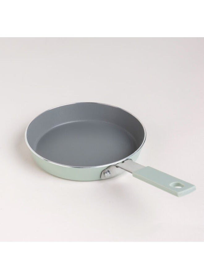 ALBERTO 2Pcs Mini Set Frypan + Sauce Pan Green - Image 3