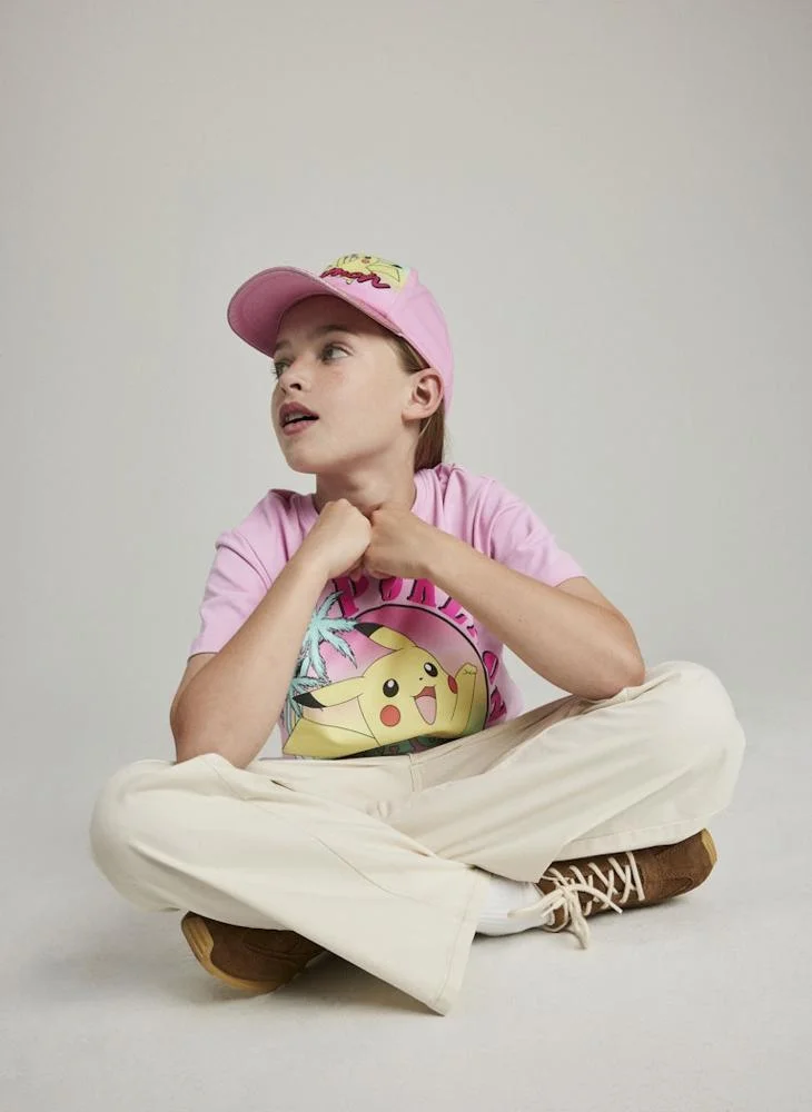 نيم ات Kids Pokemon Crew Neck T-Shirt