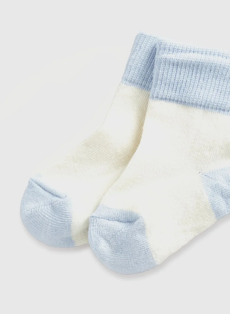 mothercare Kids Graphic Bodysuit, Dungaree & Socks Set