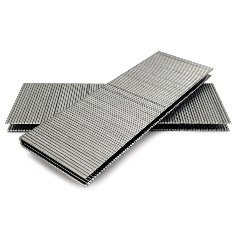 Powernail PS18125 18 Gauge 1/4 Inch Narrow Crown Staples, 1-1/4 Inch Length Heavy Duty Galvanized Chisel Point Staples for Electric or Pneumatic Narrow Crown Stapler Guns (Box of 5,000) - Image 2
