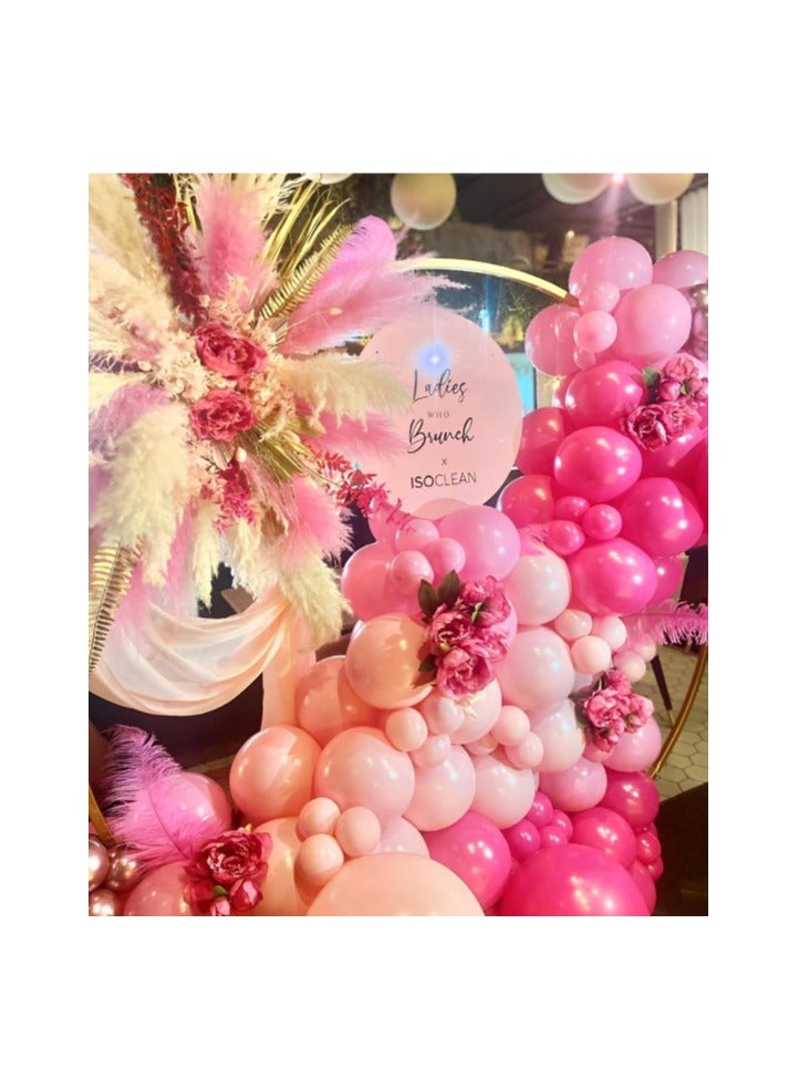 Pink Latex Balloons for Party Decoration - Image 2