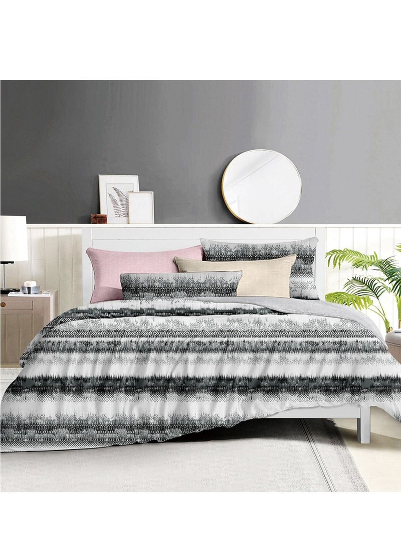 فيفوريت فيفرت طقم لحاف بألوان متعددة كينج نفرين طقم 6 قطع - Image 1