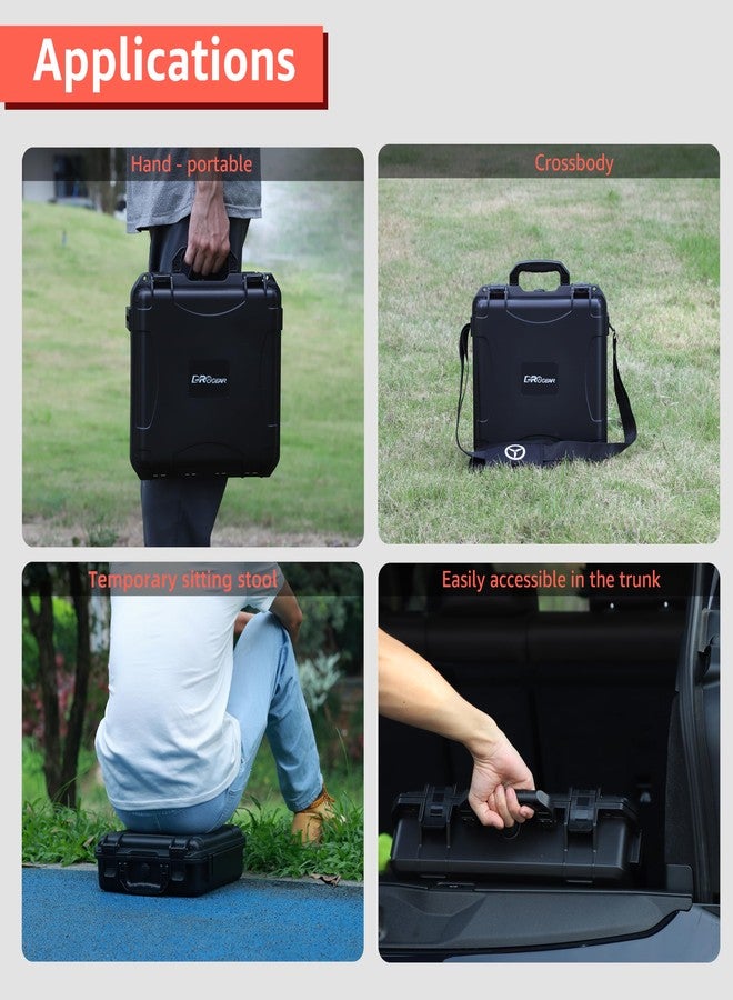 Drogear Waterproof Carrying Case for Insta 360 X5 Camera and Other Accessories - Image 5