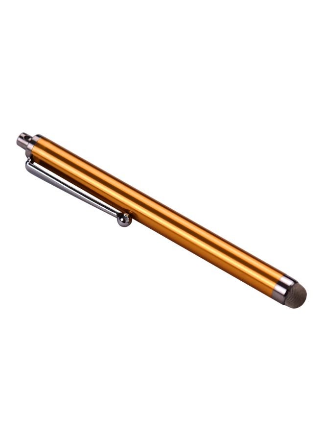 Stylus Universal Touchscreen Drawing Pen With Fiber Tip For Cell Phone/Tablet Gold - Image 1