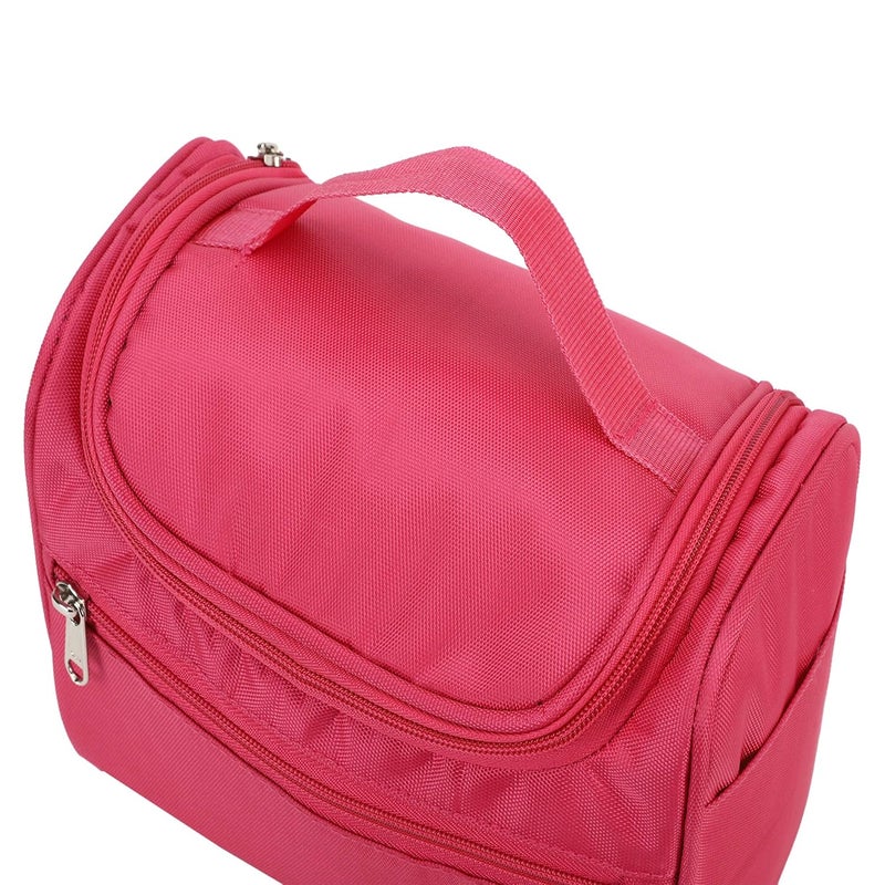 shophere Multifunctional Travel Bag Extra Large Makeup Cosmetic Case Household Grooming Kit Storage Travel Kit Pack with Hook - Image 5