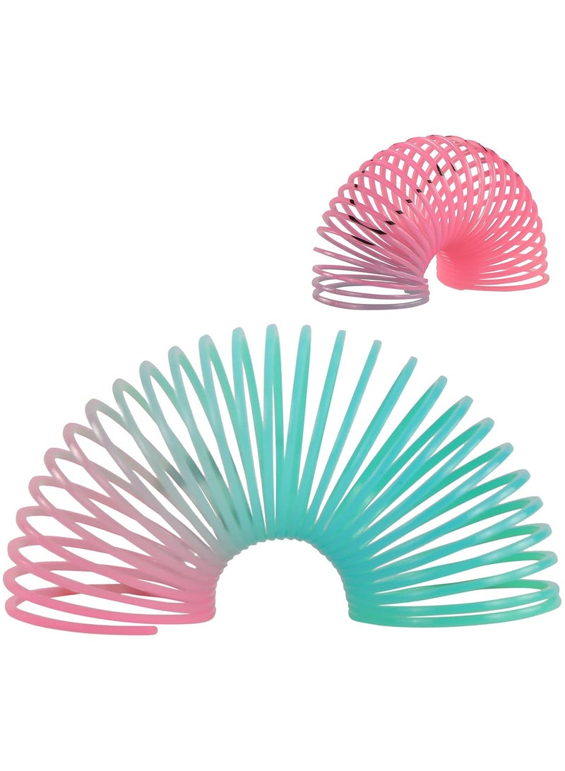NYVIO 30 Pack Spring Rainbow Magic Coil Toys - Fidget Stress Mini Springs - Bulk Party Favors, Goodie Bag Stuffers, Carnival Prizes, Return Gifts for Kids Boys & Girls  - Image 4