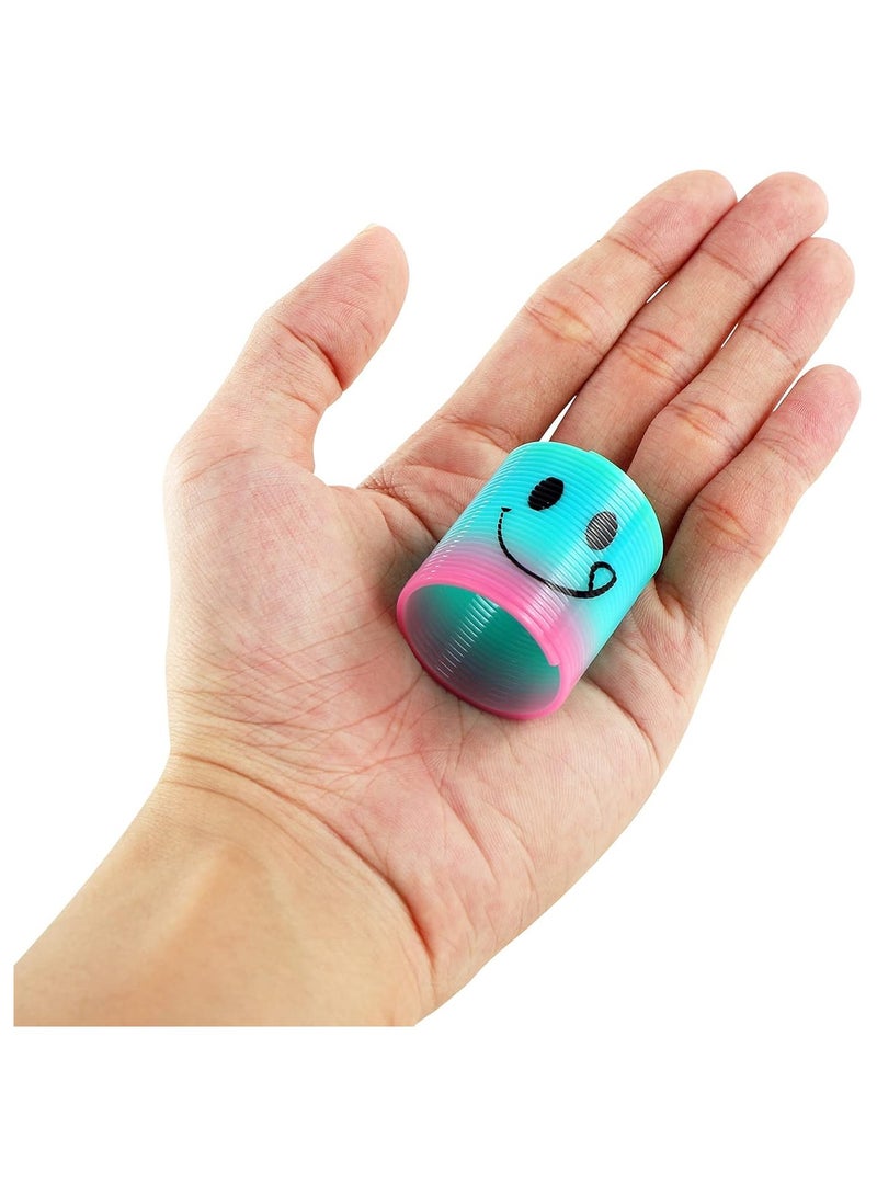 NYVIO 30 Pack Spring Rainbow Magic Coil Toys - Fidget Stress Mini Springs - Bulk Party Favors, Goodie Bag Stuffers, Carnival Prizes, Return Gifts for Kids Boys & Girls  - Image 5