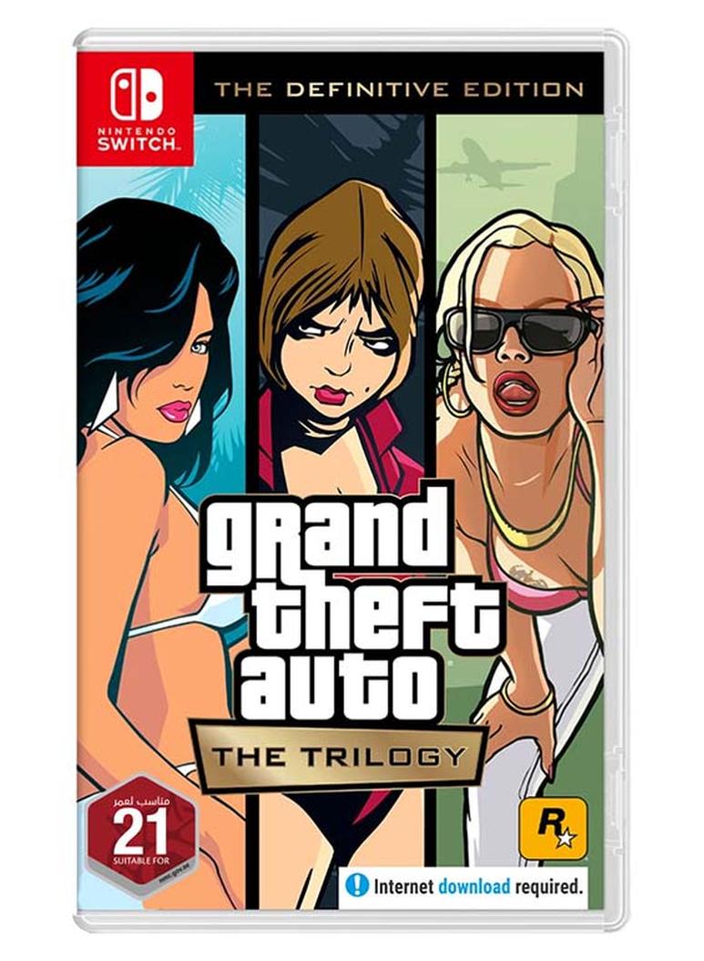 روك ستار جيمز لعبة ‎Grand Theft Auto Trilogy: الإصدار النهائي (إصدار عالمي) - nintendo_switch - Image 1