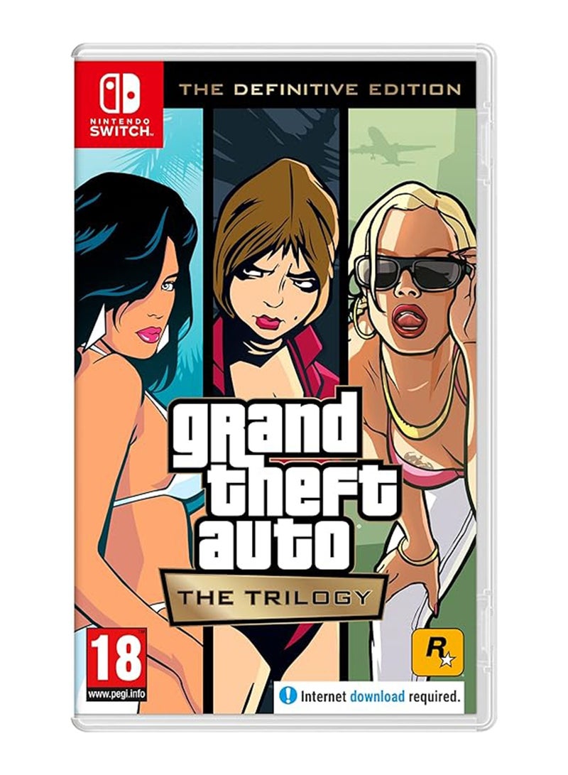 Rockstar Games Grand Theft Auto Trilogy: The Definitive Edition (Intl Version) - nintendo_switch - Image 1