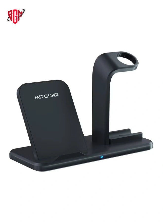BGM - Professional Fast Wireless Charger for Apple iPhone/Android/Smartwatch and Air Pods - Image 1