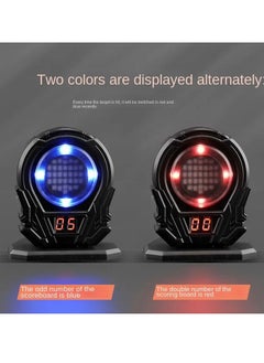 AROAQ Portable Laser Trainer Target, Shooting And Laser Training Target, Infrared Induction Electronic Scoring Laser Target Equipment, Sensitive Shooting Practice Device With Sound Effects, (Black, 1pc)  - Image 3