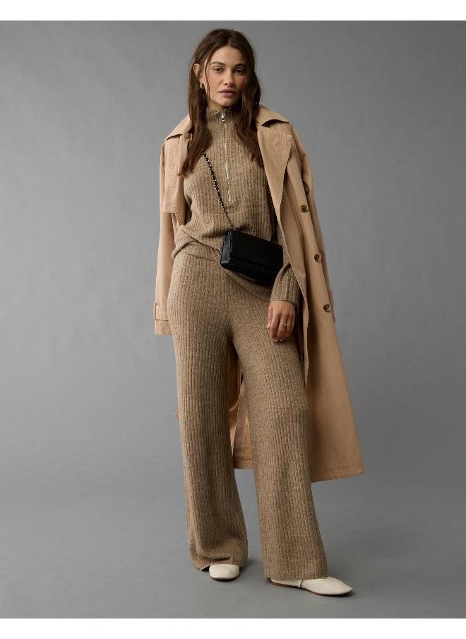 American Eagle AE Oversized Quarter-Zip Sweater  - Image 5