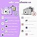 KIZJORYA Upgraded 48MP Kids Camera for Girls Boys 312 Video Selfie CameraChristmas Birthday Gift for Toddler HD Digital Camera Toy for Child with 32GB SD Card Silicone Cover Purple - Image 3