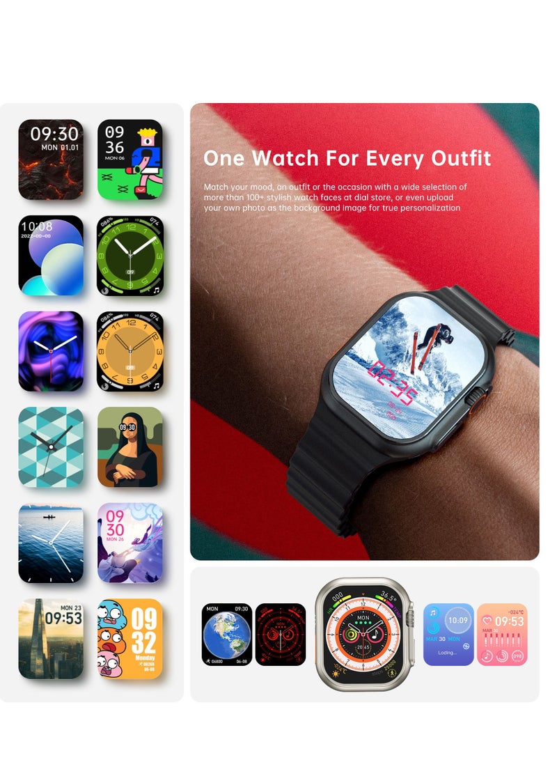 AROAQ W800 Ultra Smart Watch Series White - Image 3