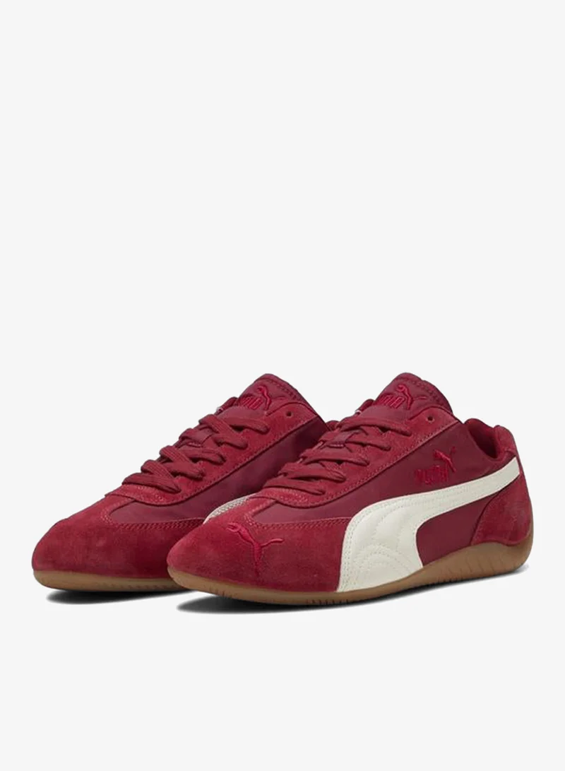 Puma Dark Crimson-PUMA White Speedcat Sneakers Unisex for Men | Best Price UAE