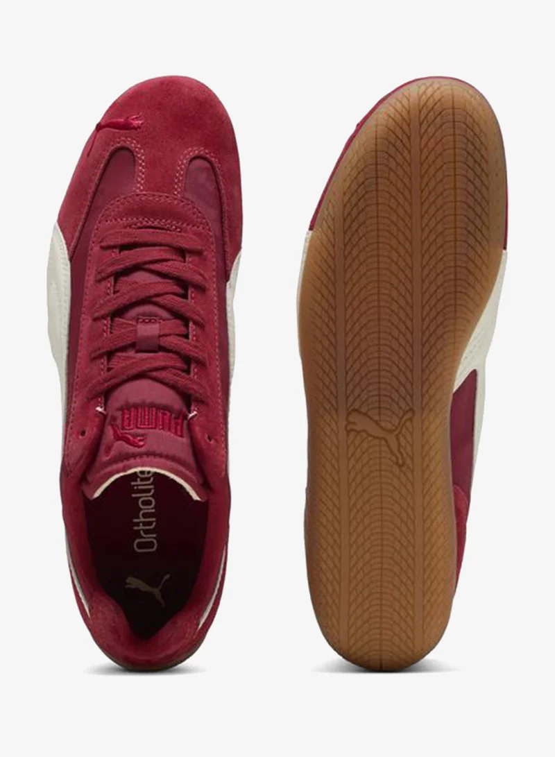 Puma Dark Crimson-PUMA White Speedcat Sneakers Unisex for Men | Best Price UAE