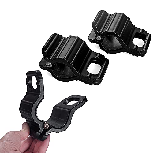 MOTO4U Tie Down Clamp for Motorcycles/ATV/UTV/Jet Ski/Snowmobile in Black - Image 1