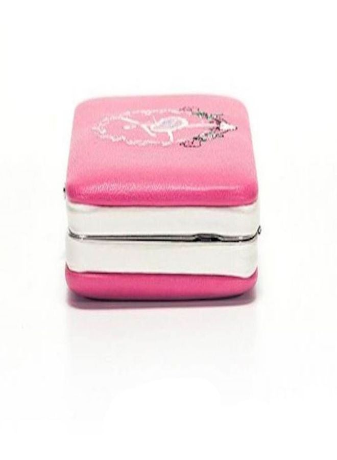 نيبمينينت Faux Leather Purse Pink/White/Green - Image 3