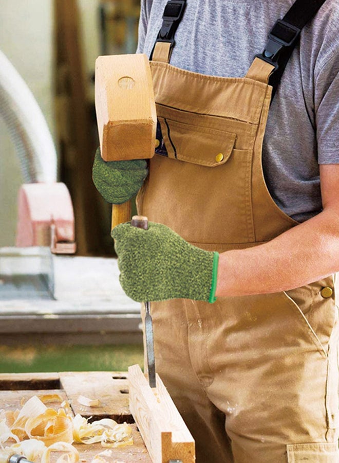 DPT Cut resistant safety glove, Green, Size 25*9 Cm  - Image 2