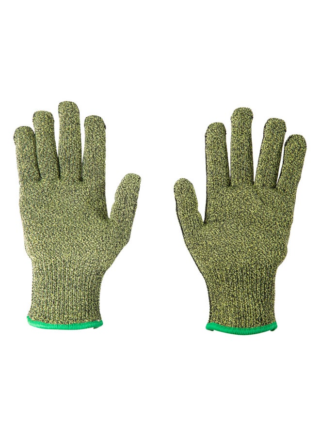 DPT Cut resistant safety glove, Green, Size 25*9 Cm  - Image 1
