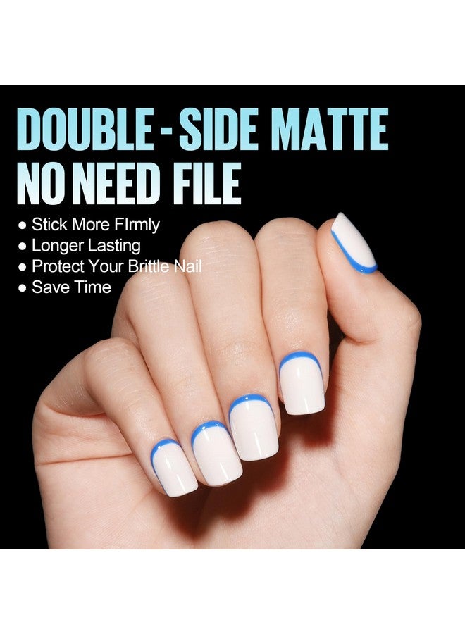 TOMICCA Extra Short Nail Tips Square, Soft Full Matte Square Nails, 360Pcs Acrylic Full Cover Press on Nails, Extra Short Square for Nail Extension Manicure 15 Sizes - Image 4