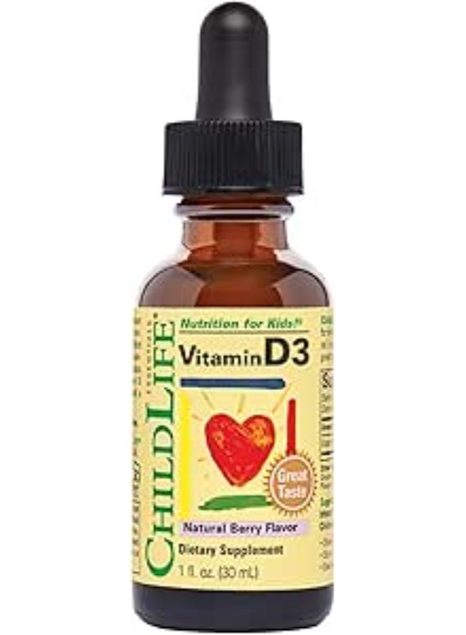 CHILDLIFE Vitamin D3 Natural Berry Flavor Diatery Supplement - Image 1