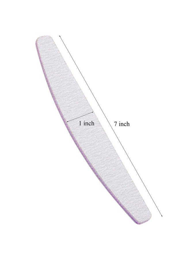 LoveBB 25 Pcs Nail Files 100150 Grit Double Sided Washable Emery Board For Acrylic Nails Gel Natural Nails - Image 4