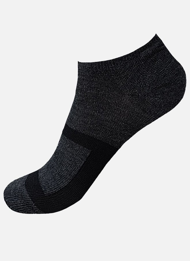 FIMS جوارب رياضية للرجال من فIMS مجموعة من 4 جوارب بطول الكاحل مزخرفة - Image 2