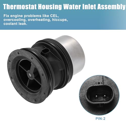 uxcell No.94810603401 Car Engine Coolant Thermostat Housing Assembly for Porsche Cayenne 2011-2018 - Image 4