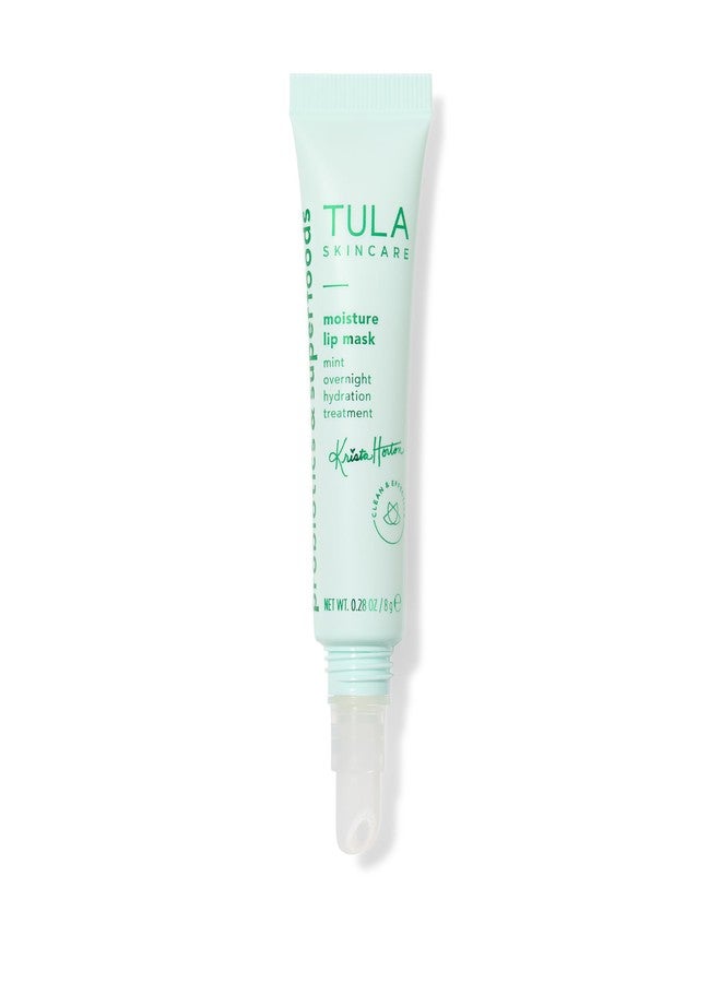 TULA Skin Care Krista Horton Moisture Lip Mask - Peptides, Hyaluronic Acid, Vitamin E & Mint Oil deeply Nourish & Hydrate lips, 0.28 oz. - Image 3